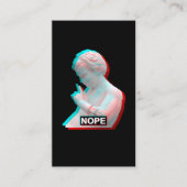 古代ギリシャ彫刻の美的な気化のきらめき 名刺 (正面)