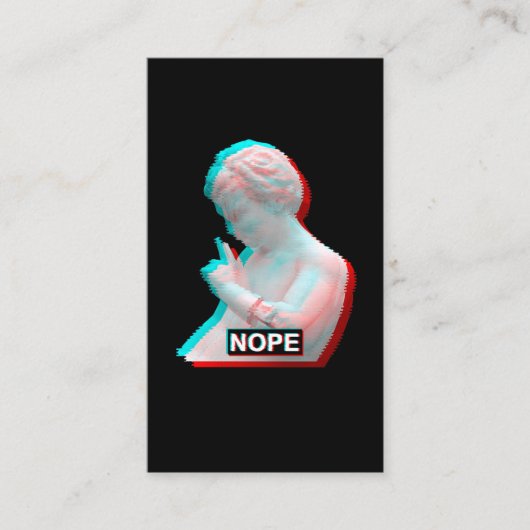 古代ギリシャ彫刻の美的な気化のきらめき 名刺 (正面)