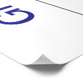 古代ギリシャ書語 | ギリシャ語アルファベット（縦） ポスター (角)