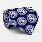 古代ギリシャ演劇人の仮面 ネクタイ (ロール)