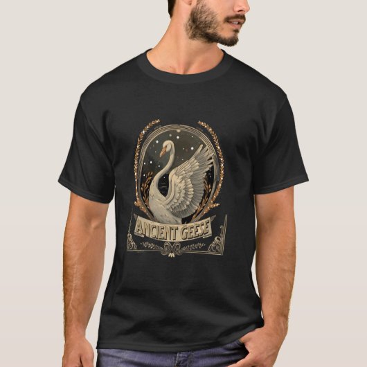 古代ギリシャ神話ギリシャの象徴的保護 Tシャツ (正面)