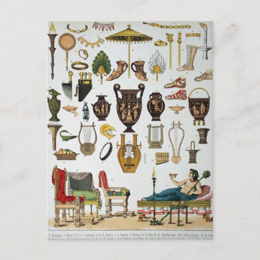 古代ギリシャ語 ポストカード (正面)