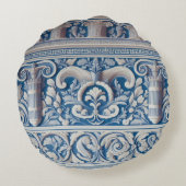 古代ギリシャ語 ラウンドクッション (裏面)