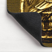 古代ギリシャ貨幣のフクロウ マウスパッド (コーナー)