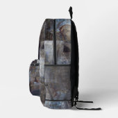 古代ギリシャ音楽スタッフクラシック プリントバックパック (右)