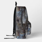 古代ギリシャ音楽スタッフクラシック プリントバックパック (左)