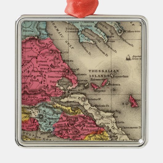 古代ギリシャ2 メタルオーナメント (正面)