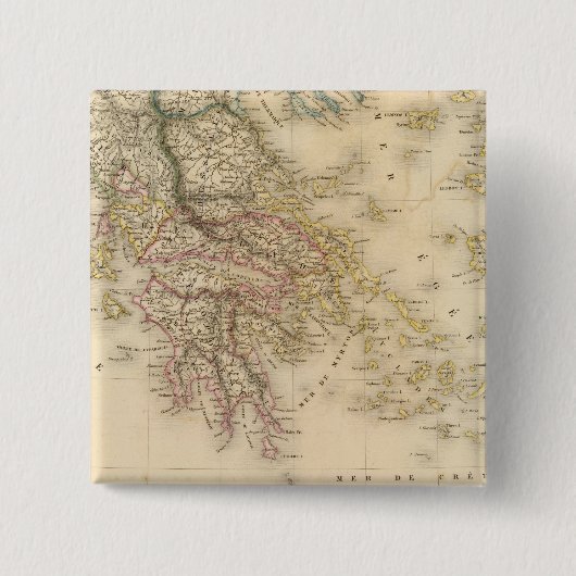 古代ギリシャ3 缶バッジ (正面)