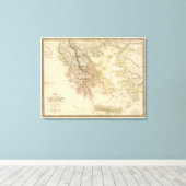 古代ギリシャ キャンバスプリント (インサイチュ (ウッドフロア))