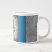 古代ギリシャ、ギリシャヴィンテージスタイル専門マグカップ ジャンボコーヒーマグカップ (右)