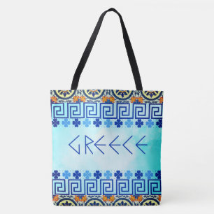 古代ギリシャ，ギリシャヴィンテージ文化 トートバッグ