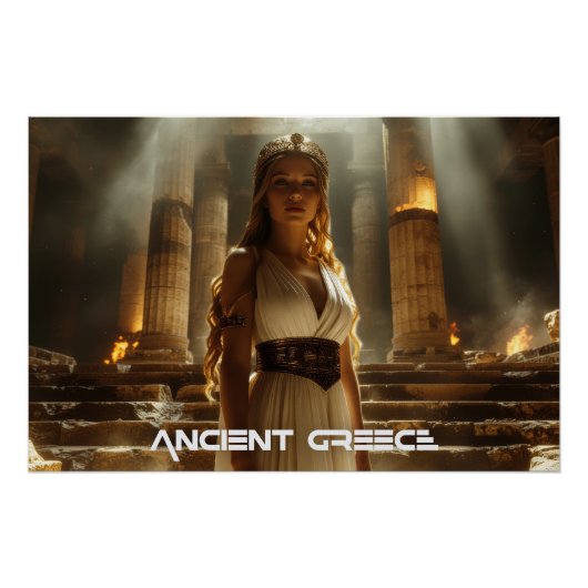 古代ギリシャ - ギリシャ ポスター (正面)