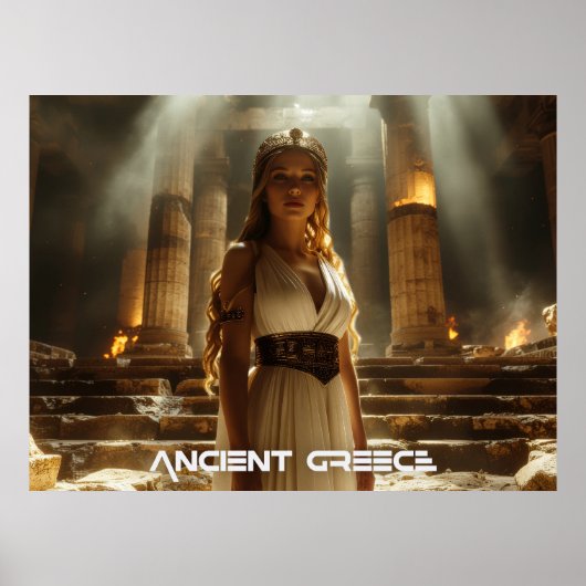 古代ギリシャ - ギリシャ ポスター (正面)