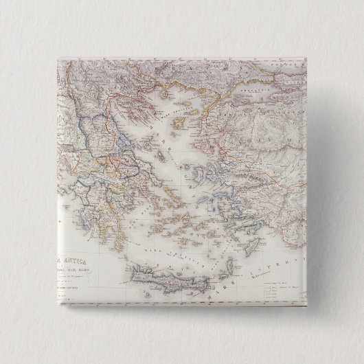 古代ギリシャ 缶バッジ (正面)