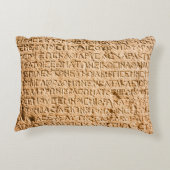 古代ギリ書シアの石の上に彫られた アクセントクッション (裏面)