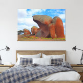 古代クォーツ32x48 キャンバスプリント (インサイチュ (寝室))