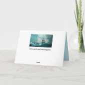 古代グリーティングカード カード (裏面)