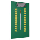 古代ケルトの剣と結び糸細工 クリップボード (右)