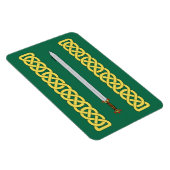 古代ケルトの剣と結び糸細工 マグネット (右側)