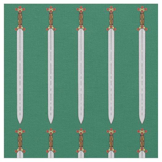 古代ケルト刀 ファブリック (クローズアップ)