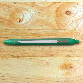 古代ケルト刀 黒ボールペン