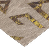 古代ケルト族のRunesのアルファベットパターン テーブルクロス (アングル)