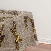 古代ケルト族のRunesのアルファベットパターン テーブルクロス (インサイチュ)