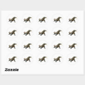 古代コモドドラゴン インドネシア文化 ステッカー (シート)