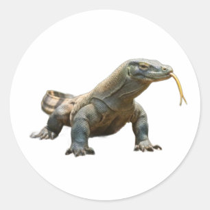 古代コモドドラゴン インドネシア文化 ステッカー