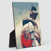 古代コロッセウムスパルタン戦士ローマングラディエーター フォトプラーク (側面)