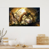 古代ゴーレム戦い ポスター (キッチン)