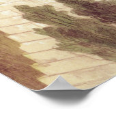 古代サモスの城壁，セファロニア， 19世紀 ポスター (角)