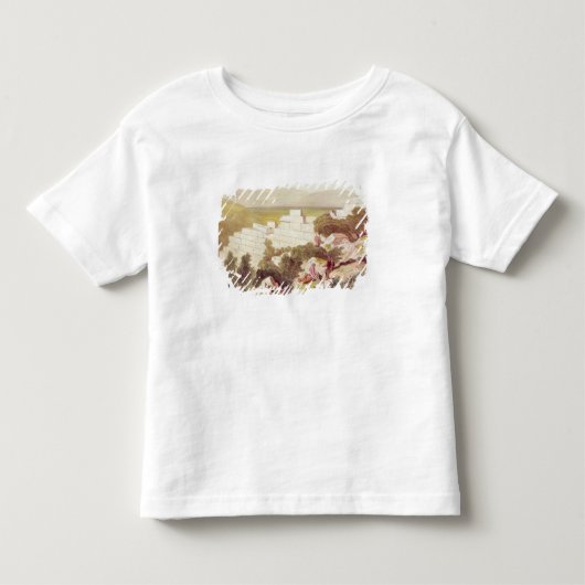 古代サモス、Cephalonia、19世紀の壁 トドラーTシャツ (正面)