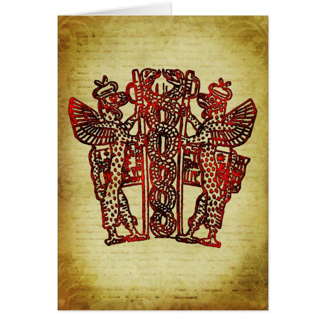 古代シュメールのカドゥセウス (正面)