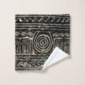 古代シュメールのメソポタミア様式 バスタオルセット (ウォッシュタオル)