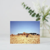 古代シルクロードのハガキのラクダ香浦山 ポストカード (スタンド正面)