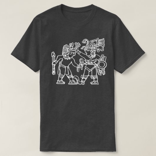 古代シンプル戦士のスケッチ(2) Tシャツ (デザイン正面)