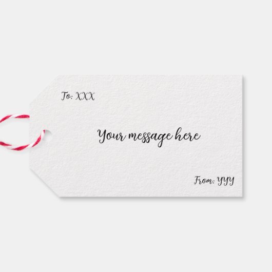 古代シー中国のン紙カットギフトラベル ギフトタグ (裏面横)