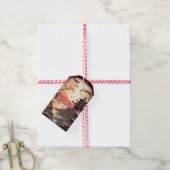 古代シー中国のン紙カットギフトラベル ギフトタグ (より糸付き)