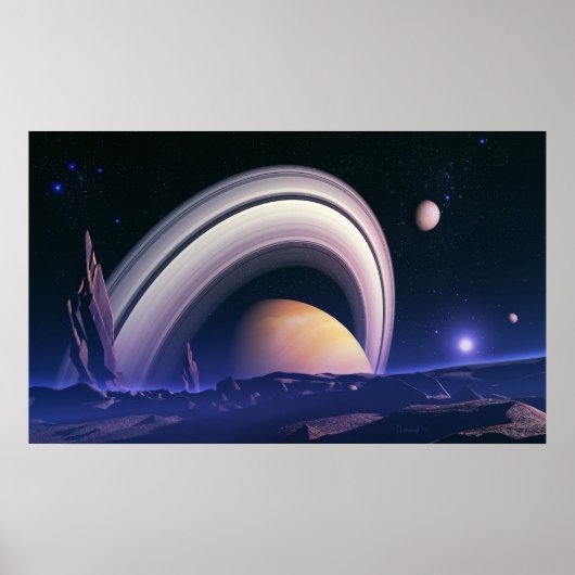 古代ジャイアンツ – 宇宙景観 ポスター (正面)