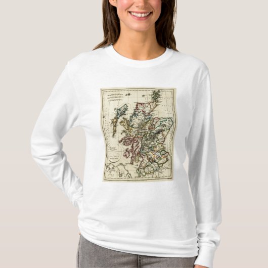 古代スコットランドモダン Tシャツ (正面)