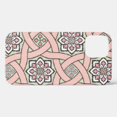 古代タイルの装飾的背景、継ぎ目のないパット Case-Mate iPhoneケース (裏面 (横))
