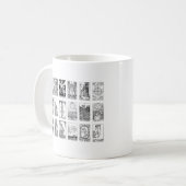 古代タロット コーヒーマグカップ (正面左)