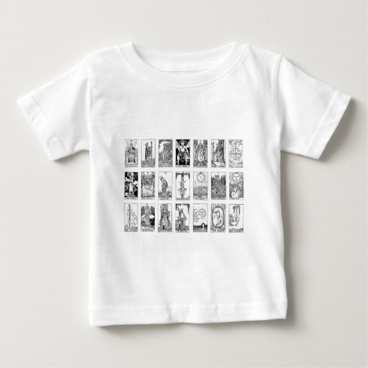 古代タロット ベビーTシャツ (正面)