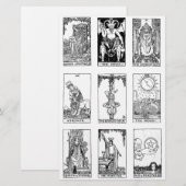 古代タロット 便箋 (正面/裏面)