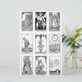 古代タロット 便箋 (スタンド正面)