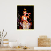 古代ダンス – カンボジア ポスター (キッチン)