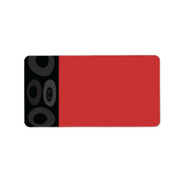 古代ツリーバーバルミツワープリント自分のラベル ラベル