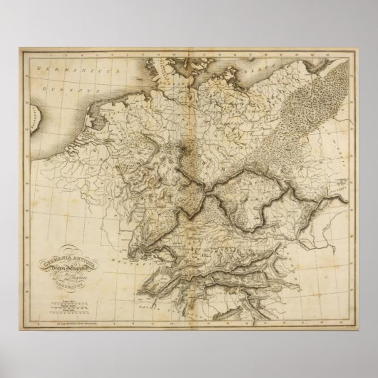 古代ドイツ ポスター (正面)