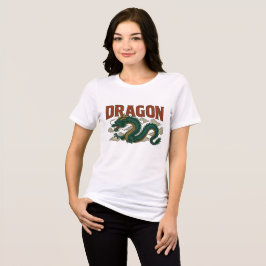 古代ドラゴンアートデザイナー・ティーン トライブレンドＴシャツ
